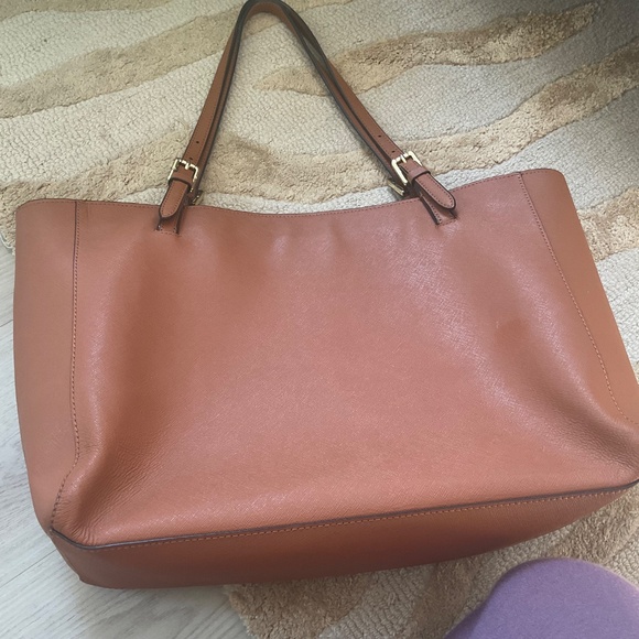 Tory Burch brown work bag tote Buckle - Picture 8 of 16